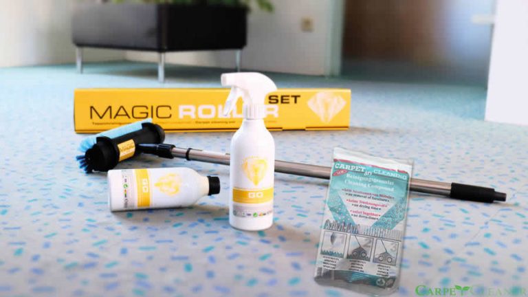 Potema Carpet Cleaning Magic Roller Set Halı Temizleme Fırça Seti1